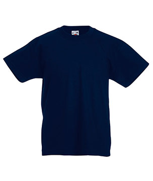T-SHIRT ORIGINAL BAMBINO - FRUIT OF THE LOOM blu notte T-SHIRT ORIGINAL BAMBINO - FRUIT OF THE LOOM blu notte